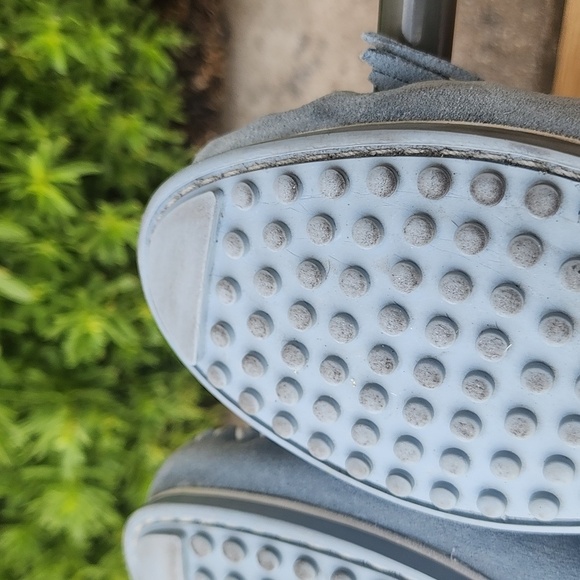 Minnetonka light blue suede moccasins size 7 - Picture 9 of 11